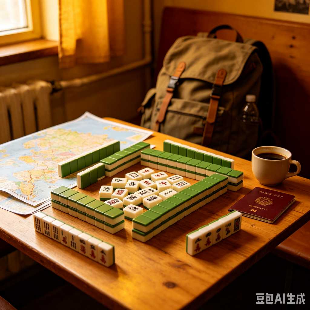 mahjong set for family game night